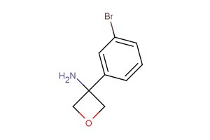3-(3-bromophenyl)oxetan-3-amine