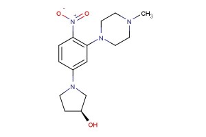 (S)-1-(3-(4-methylpiperazin-1-yl)-4-nitrophenyl)pyrrolidin-3-ol