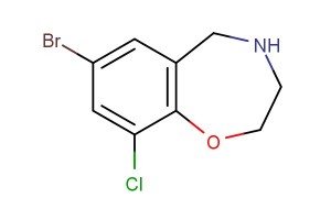 7-bromo-9-chloro-2,3,4,5-tetrahydrobenzo[f][1,4]oxazepine