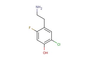 4-(2-aminoethyl)-2-chloro-5-fluorophenol